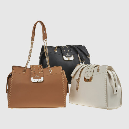 SHOULDER  BAG 16 Dimensions: 35.5 × 14 × 27 cm- Verde Fashion