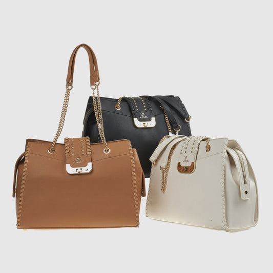 SHOULDER  BAG 16 Dimensions: 35.5 × 14 × 27 cm- Verde Fashion