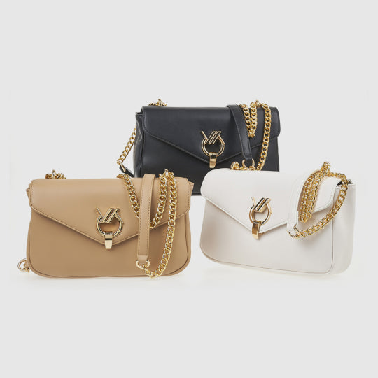 SHOULDER BAG Dimensions: 24 × 7.5 × 15.5 cm- Verde Fashion
